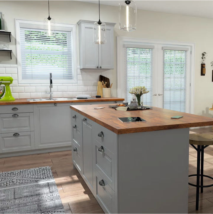 Automated custom wood blinds