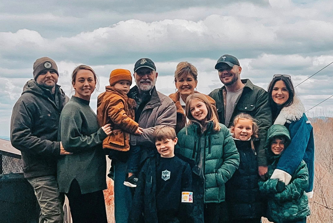 The Haley family in the High Country